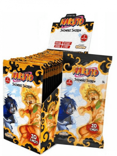 Kartenspiel Naruto Mythos TCG - Shinobi Shiren Booster Box (1st Edition) (24 Booster) (ENGLISCHE VERSION)