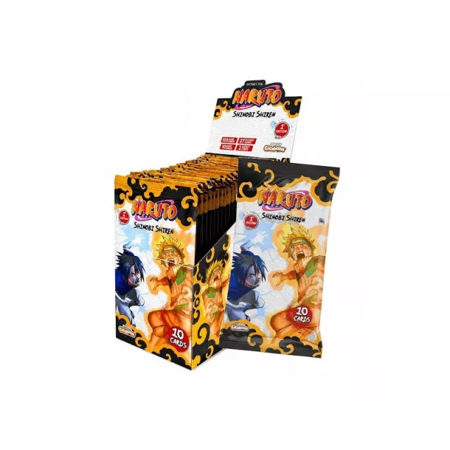 Kartenspiel Naruto Mythos TCG - Shinobi Shiren Booster Box (1st Edition) (24 Booster) (ENGLISCHE VERSION) - TCG Sammelkartenspiel