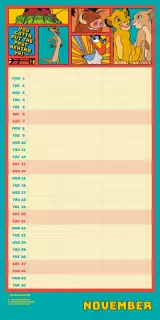 Kalender Disney Classics - Family Organiser 2027 (+ Sticker) - Disney-Klassiker