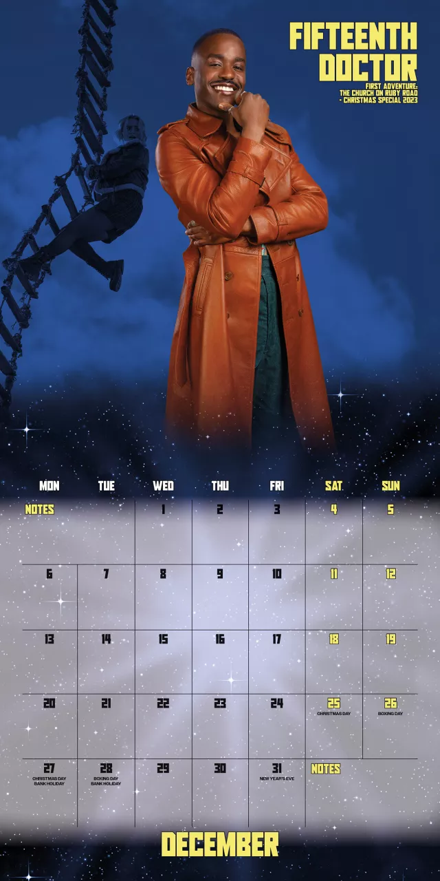 Kalender Doctor Who Classic Edition 2027