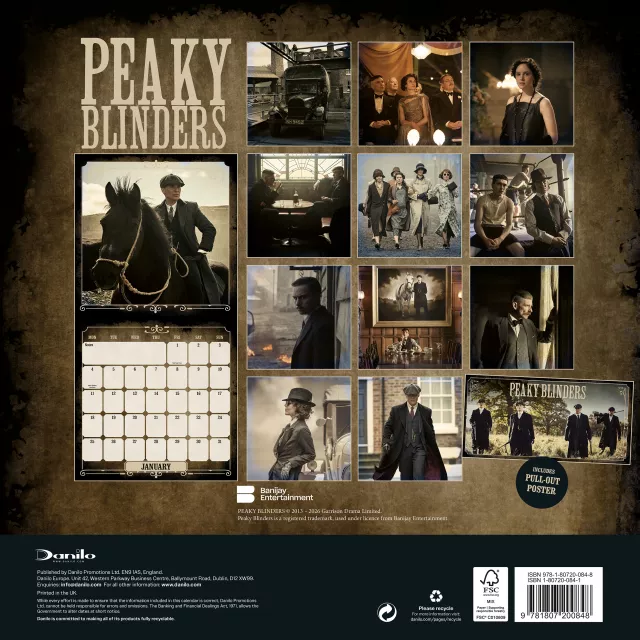 Kalender Peaky Blinders 2027