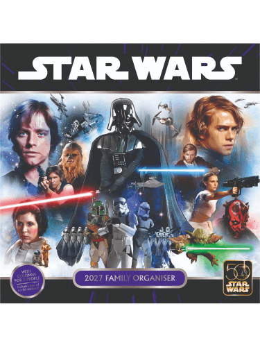 Kalender Star Wars Classic - Family Organiser 2027 (+ Sticker)