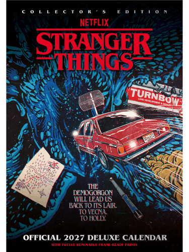 Kalender Stranger Things Deluxe 2027 (A3)