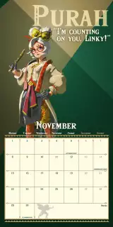 Kalender The Legend of Zelda: Tears of the Kingdom 2027