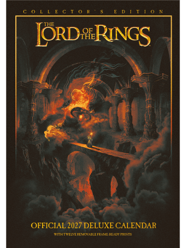 Kalender The Lord of the Rings Deluxe 2027 (A3)
