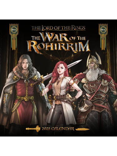 Kalender The Lord of the Rings: The War of the Rohirrim 2025