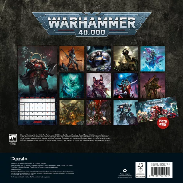 Kalender Warhammer 40,000 (2027)
