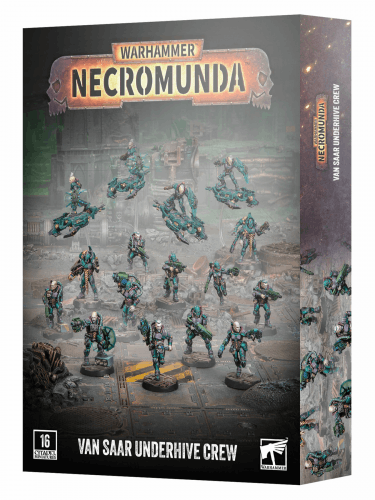 Warhammer Necromunda - Van Saar Underhive Crew (16 Figuren)