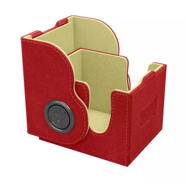 Kartenbox Dragon Shield - Lock System Dragon Box 100+ - Red & Lemon - Kartenboxen