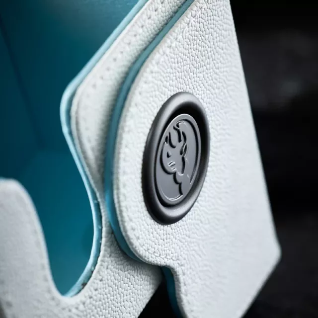 Kartenbox Dragon Shield - Lock System Dragon Box 100+ - White & Aqua - Kartenboxen