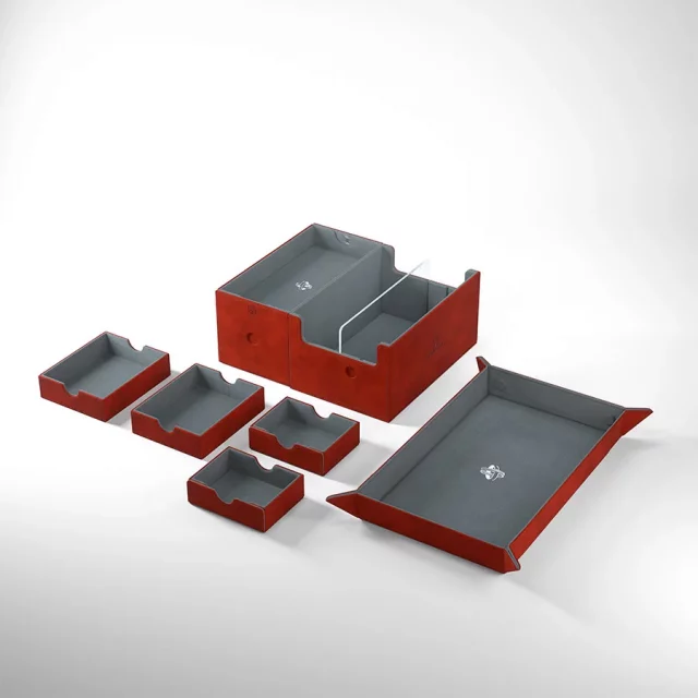 Kartenbox Gamegenic - Games Lair 600+ Convertible Red - Kartenboxen