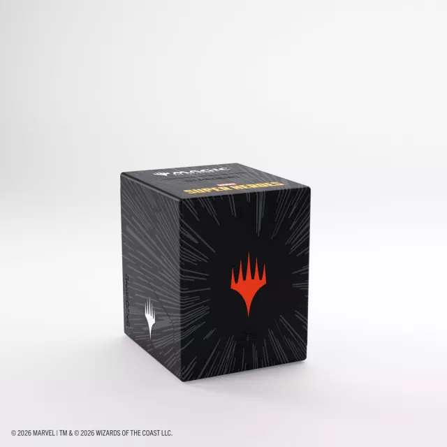 Kartenbox Gamegenic - Marvel Super Heroes - Bastion 100+ XL Comic Burst Black - MTG: Marvel Super Heroes