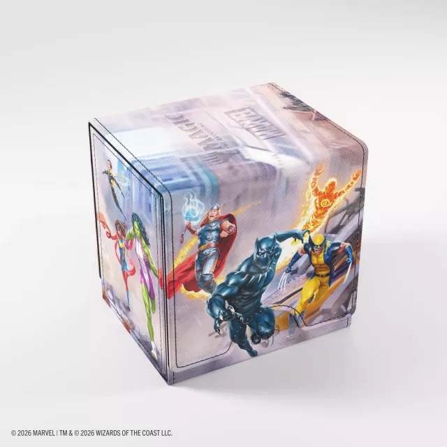 Kartenbox Gamegenic - Marvel Super Heroes - Sidekick PRO 100+ XL Convertible Marvel Super Heroes - MTG: Marvel Super Heroes