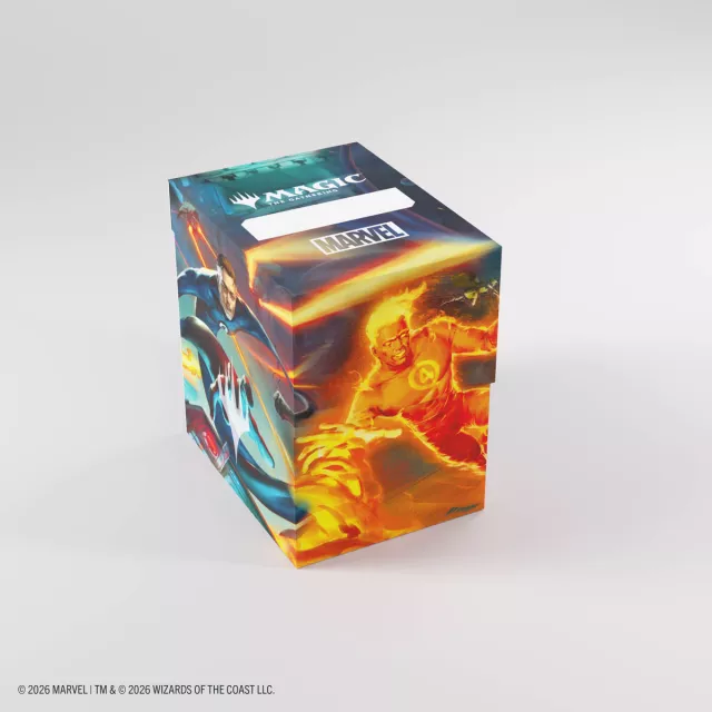 Kartenbox Gamegenic - Marvel Super Heroes - Soft Dynacrate 100+ XL Sideloading The Fantastic Four Unleashed - Magic The Gathering