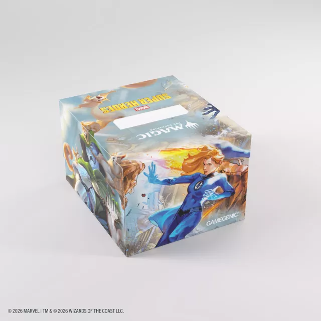 Kartenbox Gamegenic - Marvel Super Heroes - Soft Crate 100+ XL Sideloading The Fantastic Four/Go Nuts! - Magic The Gathering
