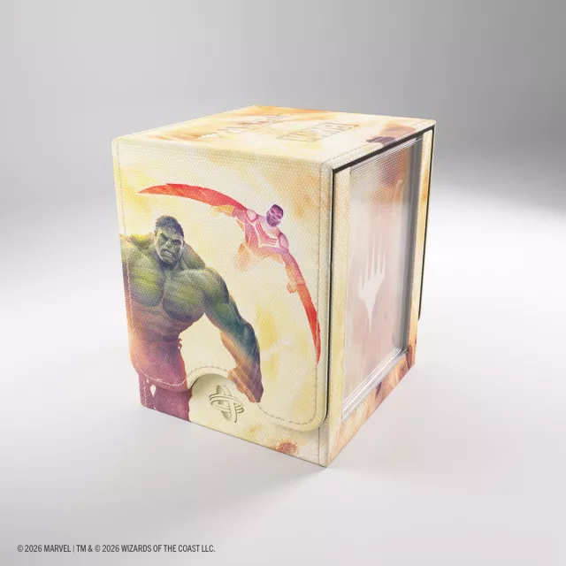 Kartenbox Gamegenic - Marvel Super Heroes - Squire Plus 100+ XL Convertible Door of Destinies - MTG: Marvel Super Heroes