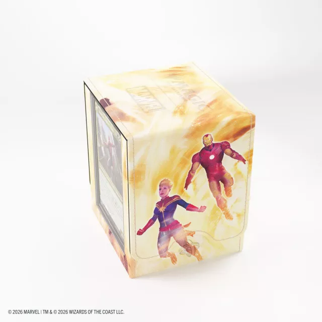 Kartenbox Gamegenic - Marvel Super Heroes - Squire Plus 100+ XL Convertible Door of Destinies - Magic The Gathering