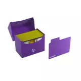 Kartenbox Gamegenic - Side Holder 80+ Purple - Kartenboxen