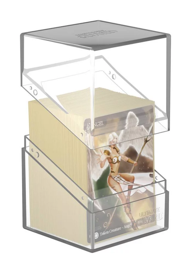 Kartenbox Ultimate Guard - Boulder Deck Case Standard Clear (100+) - TCG Sammelkartenspiel