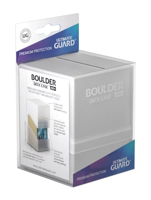 Kartenbox Ultimate Guard - Boulder Deck Case Standard Frosted (100+) - TCG Sammelkartenspiel