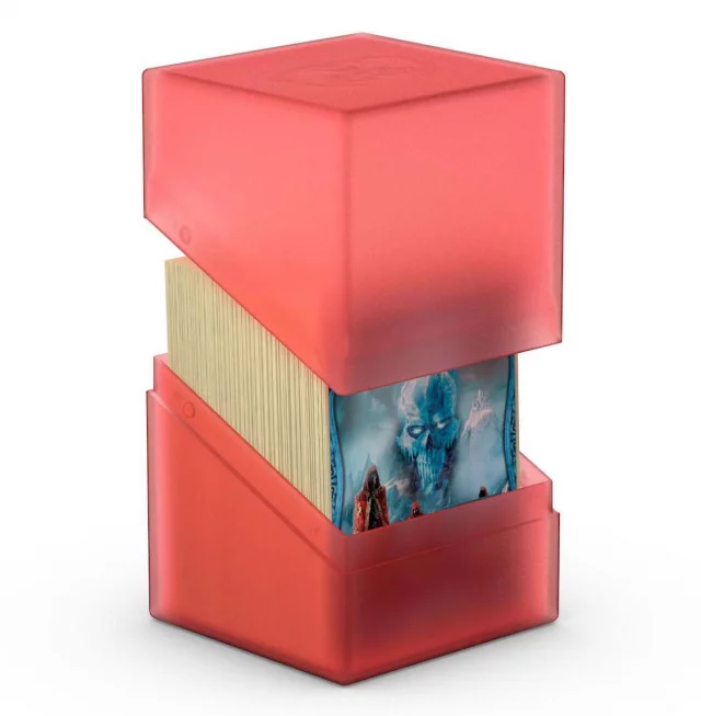 Kartenbox Ultimate Guard - Boulder Deck Case Standard Ruby (100+) - TCG Sammelkartenspiel