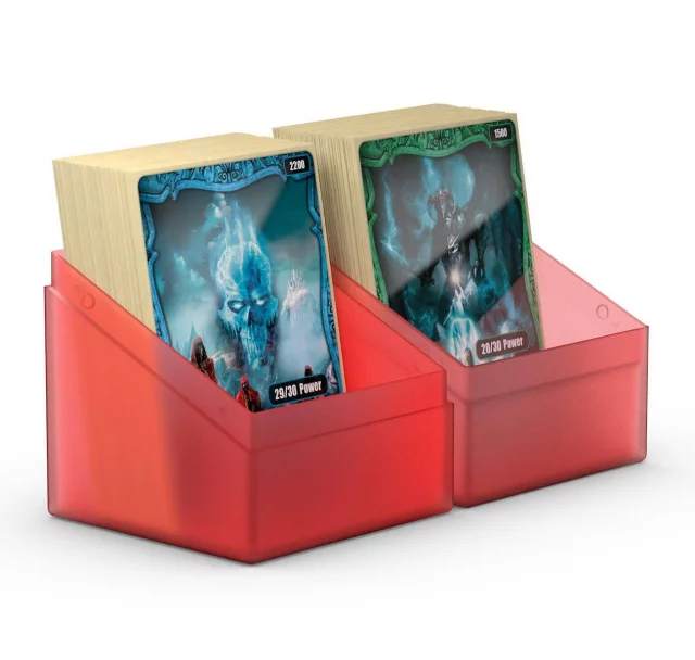 Kartenbox Ultimate Guard - Boulder Deck Case Standard Ruby (100+) - Kartenboxen