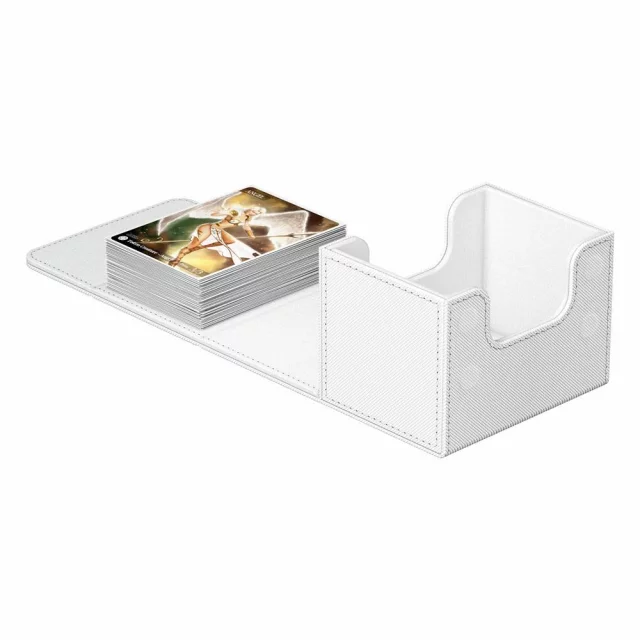 Kartenbox Ultimate Guard - Sidewinder 100+ XenoSkin Monocolor White - Kartenboxen