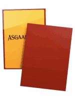 Schutzhüllen für Karten Dragon Shield - Asgaardian Sleeve: Fiery Red Standard (104 Stk.)