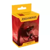 Schutzhüllen für Karten Dragon Shield - Asgaardian Sleeve: Fiery Red Standard (104 Stk.)