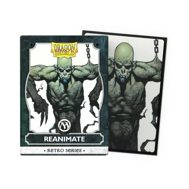 Schutzhüllen für Karten Dragon Shield - Brushed Art Retro Series Reanimate (100 Stk) - Magic The Gathering
