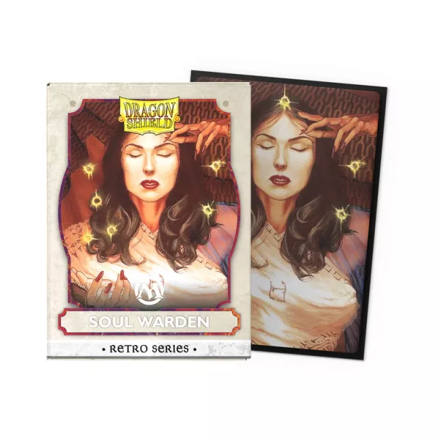 Schutzhüllen für Karten Dragon Shield - Brushed Art Retro Series Soul Warden (100 Stk) - Magic The Gathering