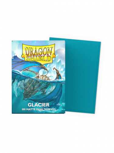 Kartenhüllen Dragon Shield - Dual Sleeves Matte Glacier (100 Stück)