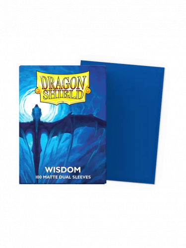 Kartenhüllen Dragon Shield - Dual Sleeves Matte Wisdom (100 Stk)