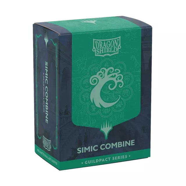 Schutzhüllen für Karten Dragon Shield - Magic: The Gathering: Simic Combine (100 Stk) - MTG: Ravnica Remastered