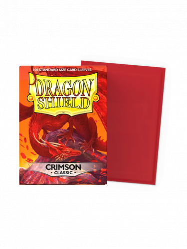 Kartenhüllen Dragon Shield - Standard Sleeves Classic Crimson (100 Stk)