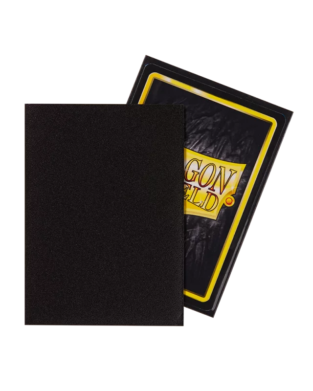Kartenhüllen Dragon Shield - Standard Sleeves Matte Black (100 Stck)