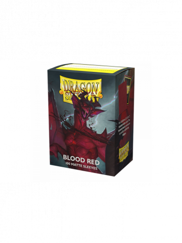 Schutzverpackung für Karten Dragon Shield - Standard Sleeves Matte Blood Red (100 ks)