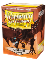 Schutzverpackung für Karten Dragon Shield - Standard Sleeves Matte Copper (100 ks)