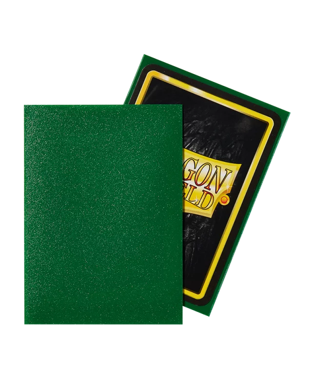 Schutzverpackung für Karten Dragon Shield - Standard Sleeves Matte Emerald (100 stk)