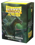 Schutzverpackung für Karten Dragon Shield - Standard Sleeves Matte Forest Green (100 stk)