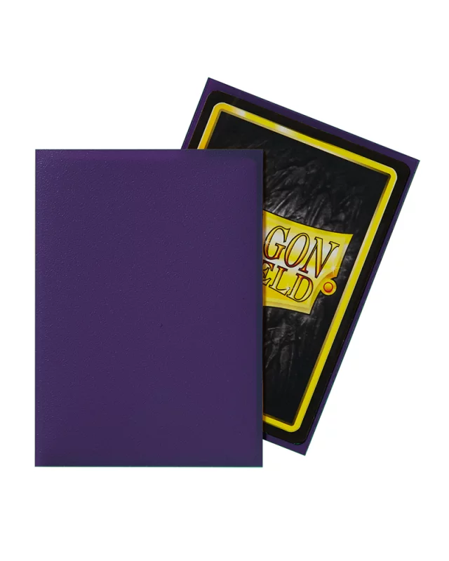Kartenhüllen Dragon Shield - Standard Sleeves Matte Purple (100 Stck)