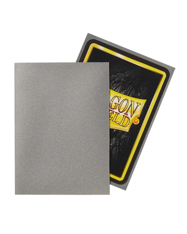 Schutzverpackung für Karten Dragon Shield - Standard Sleeves Matte Silver (100 stk)