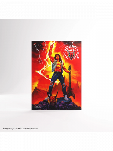 Kartenhüllen Stranger Things - Hellfire Club: Premium Art Sleeves Card Eddie Munson (50 Stck)