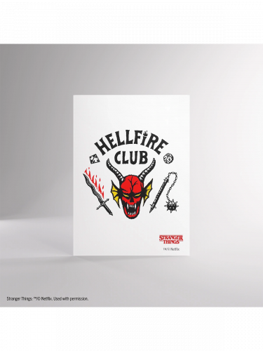 Kartenhüllen Stranger Things - Hellfire Club: Premium Art Sleeves Card Hellfire Club (50 Stck)