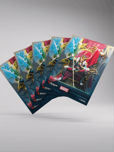 Schutzhüllen für Karten Gamegenic - Marvel Super Heroes - Premium Double Sleeving Loki/Doctor Doom (105 Stk.)