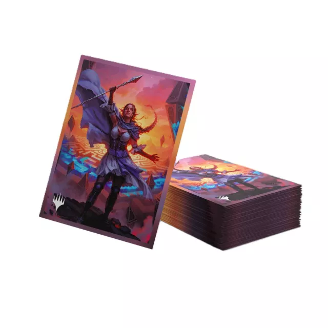 Schutzhüllen für Karten Gamegenic - MTG x Reality Fracture: Premium Art Sleeves Nissa, Leyline Tamer (105 Stk) - MTG: Reality Fracture