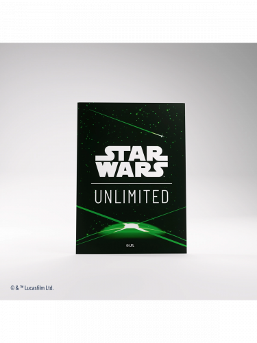 Kartenhüllen Gamegenic - Star Wars: Unlimited Art Sleeves Card Back Green (62 Stck)