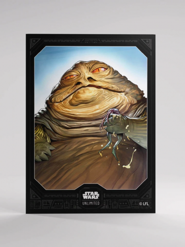 Schutzhüllen für Karten Gamegenic - Star Wars: Unlimited: Premium Art Sleeves Jabba the Hutt (60 Stk)