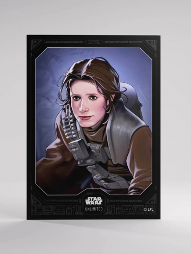 Schutzhüllen für Karten Gamegenic - Star Wars: Unlimited: Premium Art Sleeves Leia Organa (60 Stk)