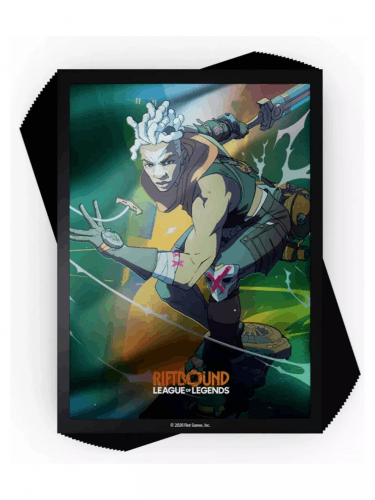 Schutzhüllen für Karten Riftbound - Radiance Ekko (100 Stk)